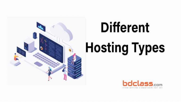 What are different types of hosting and how it works